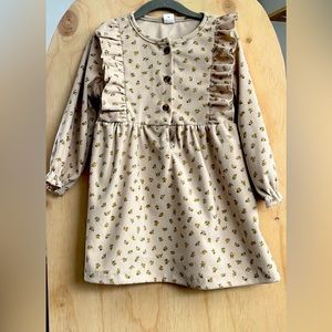 Toddler Girl Floral Dress
